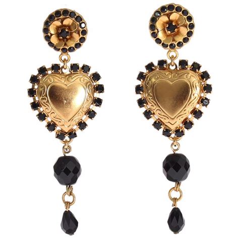 boucle d oreille dolce gabbana|Boucles d'oreilles Dolce & Gabbana .